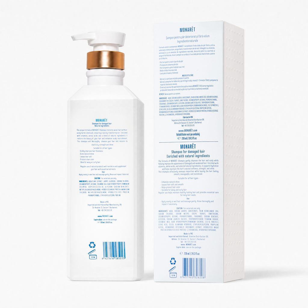 Șampon Hidratant pentru Păr 720ml